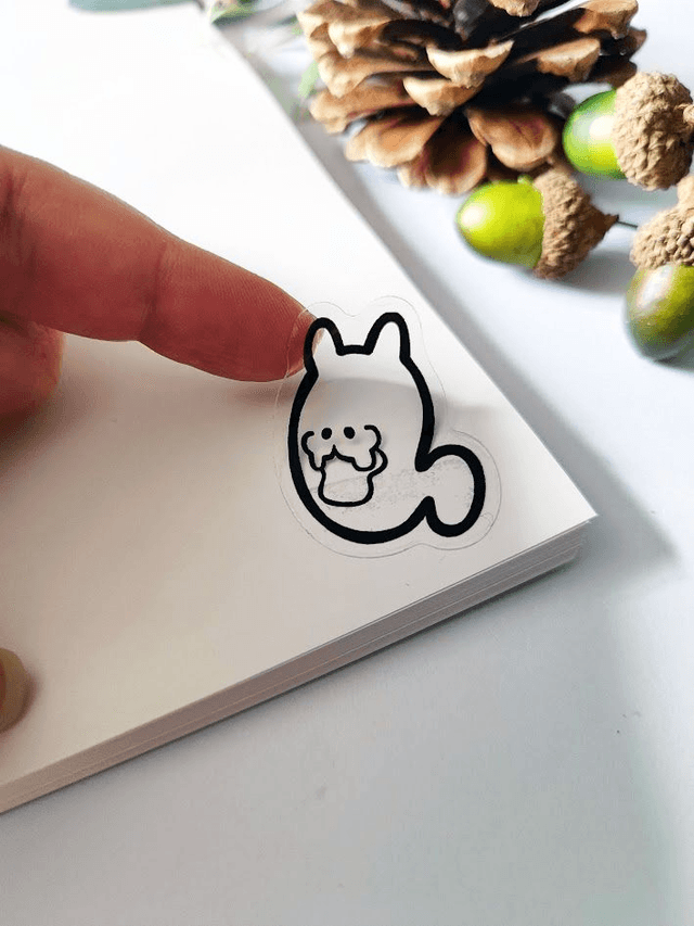 A5 Reusable Ghost Sticker Book