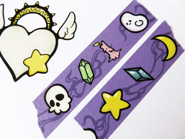 Spooky Theme Washi Tape